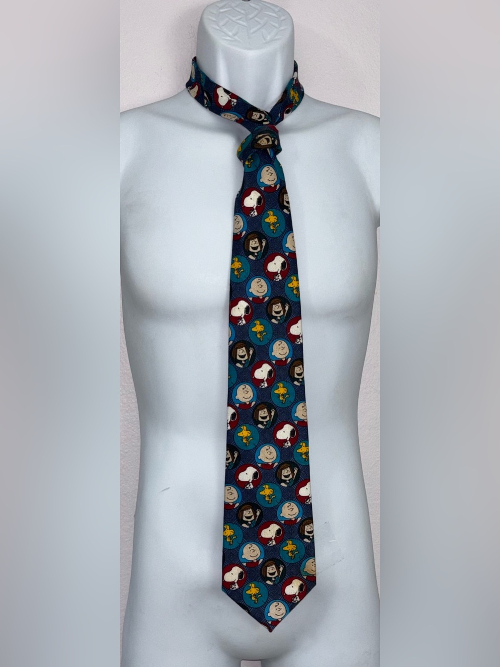 PEANUTS Charlie Brown & Gang Tie Snoopy, Woodstock & Peppermint Patty (O/S)